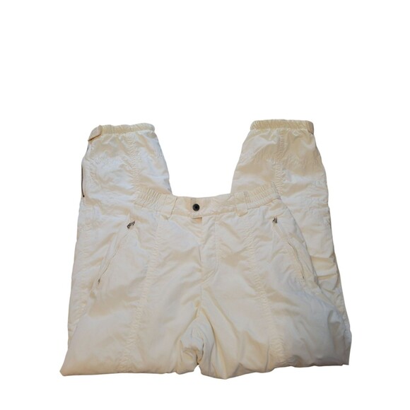Vintage Bogner Ski Snowboard White  Women’s Pants 28x28 Stained Read Description - Picture 2 of 9